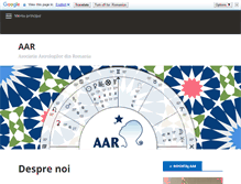 Tablet Screenshot of aar.org.ro